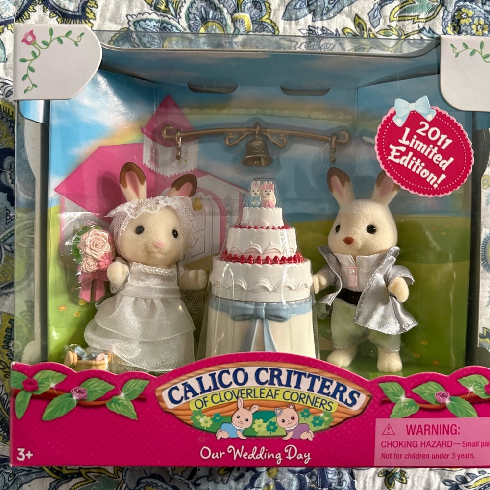 Calico Critters Our Wedding Day Playset (2011 Limited Edition)